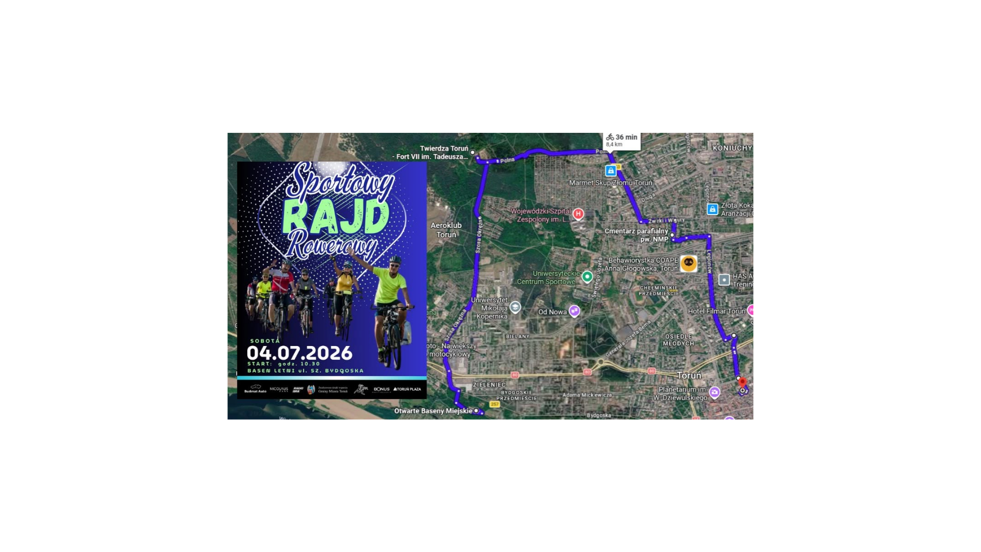 Sportowy Rajd Rowerowy