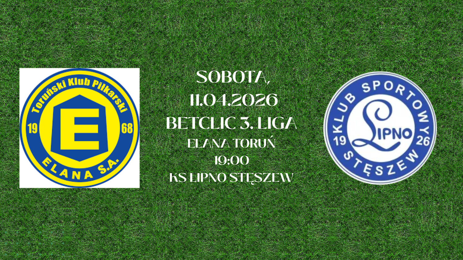 Elana Toruń 🆚 KS Lipno Stęszew