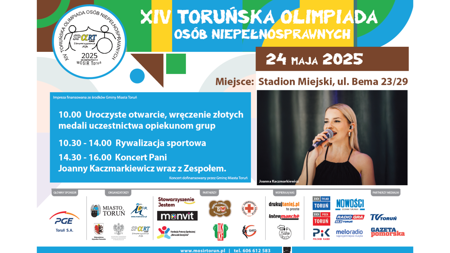 Podsumowanie 14 edycji Toruńskiej Olimpiady Osób z Niepełnosprawnościami